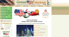 Desktop Screenshot of greencardmerkezi.com