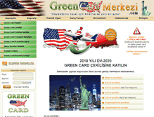 Tablet Screenshot of greencardmerkezi.com